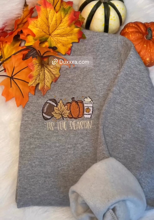 Tis’ The Season Embroidered Sweater