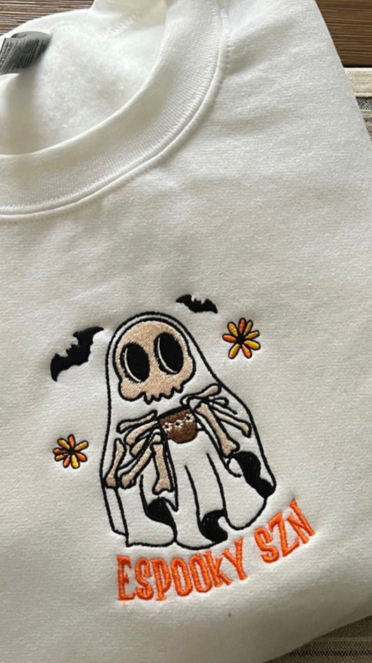 Día de los muertos Embroidered Sweater